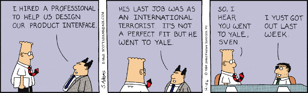 Dilbert Cartoon